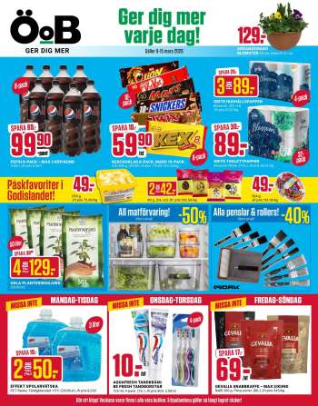 ÖoB reklamblad - 9/3 2026 - 15/3 2026.