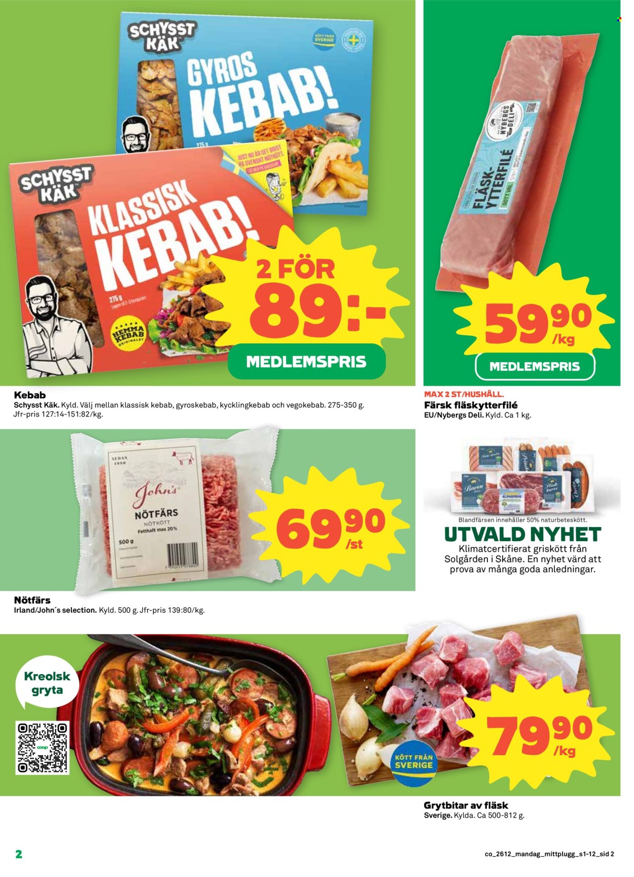 Coop reklamblad - 16/3 2026 - 22/3 2026. Sida 2