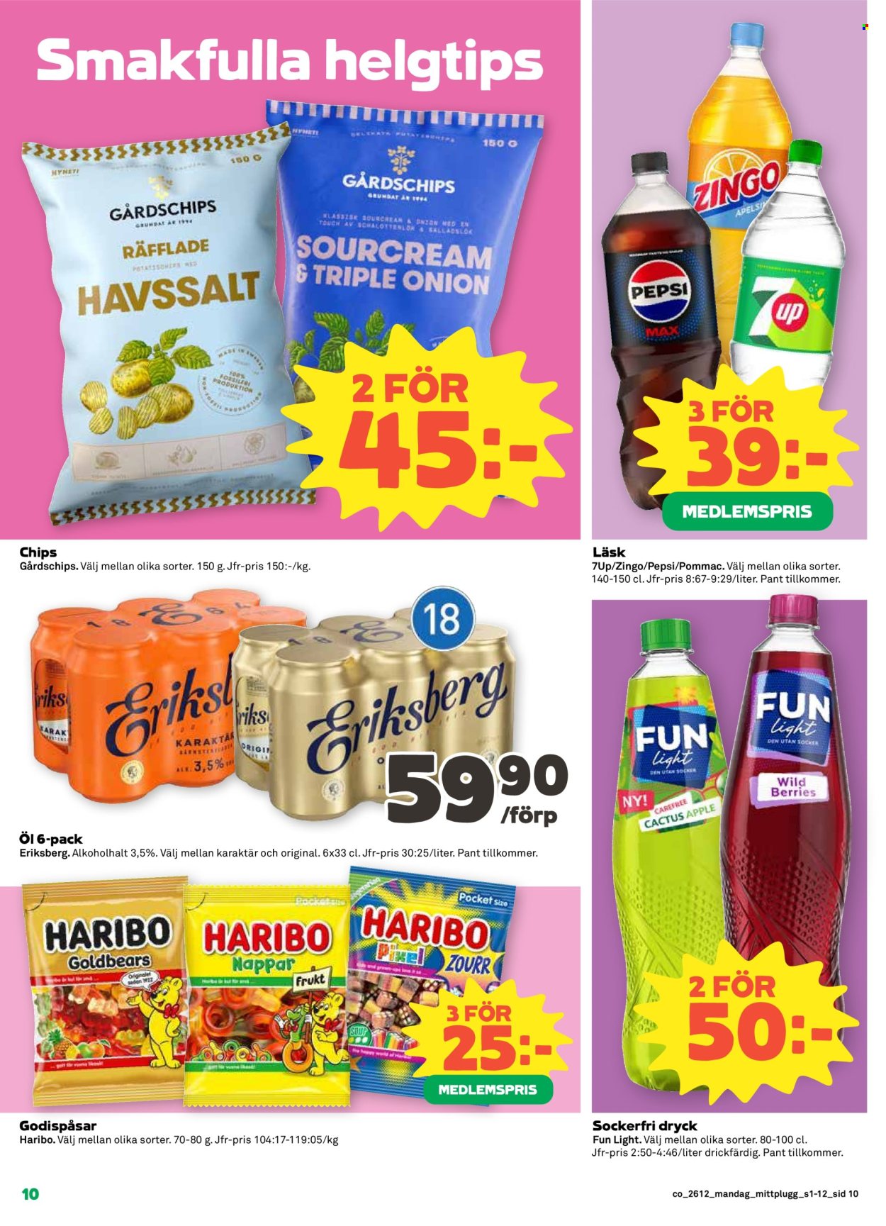 Coop reklamblad - 16/3 2026 - 22/3 2026. Sida 10