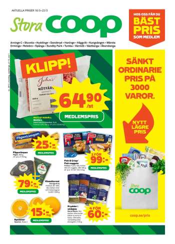 Stora Coop reklamblad - 16/3 2026 - 22/3 2026.