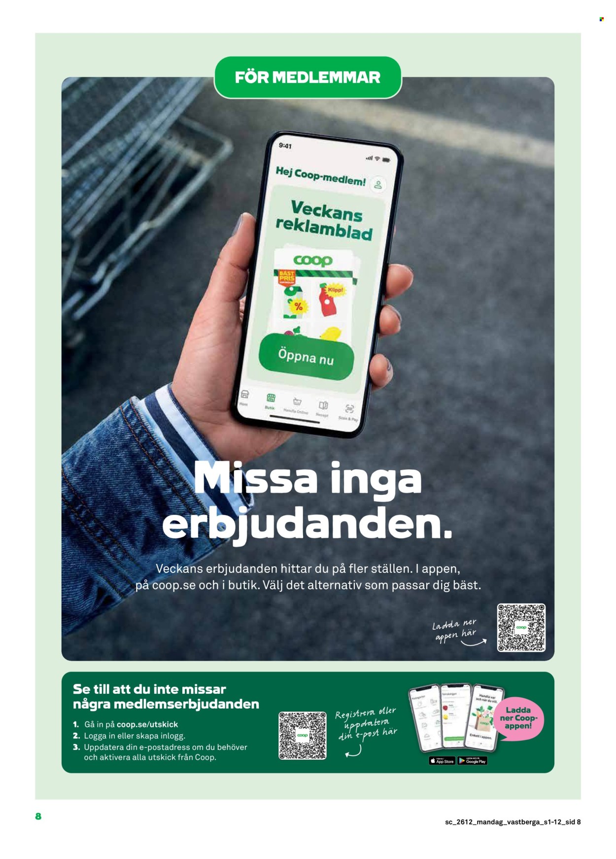 Stora Coop reklamblad - 16/3 2026 - 22/3 2026. Sida 8