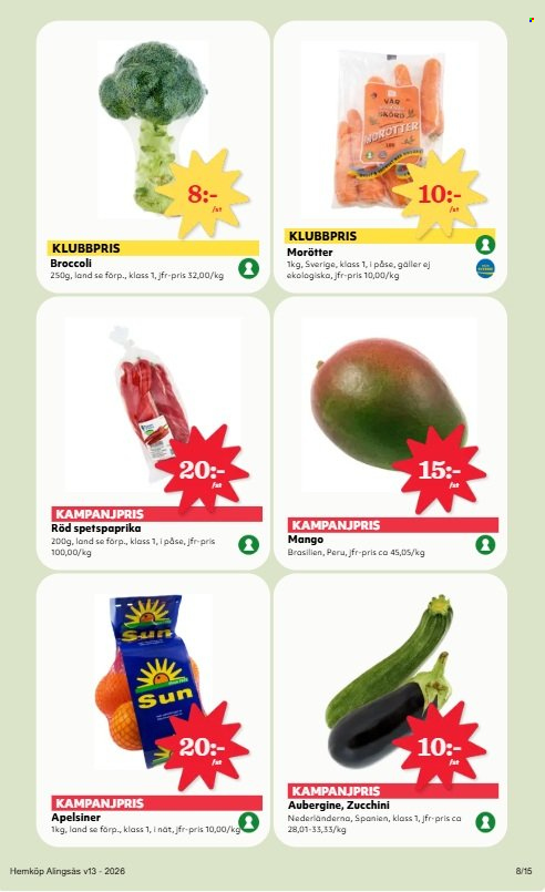 Hemköp reklamblad - 23/3 2026 - 29/3 2026. Sida 8