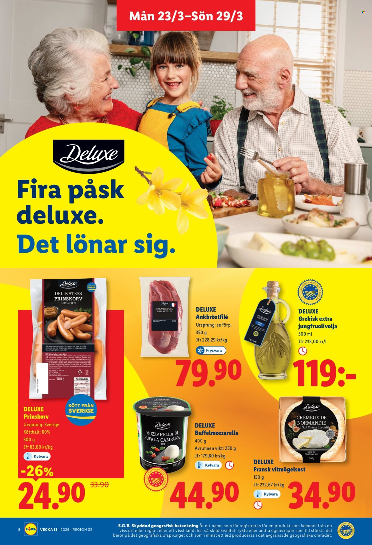Lidl reklamblad - 23/3 2026 - 29/3 2026. Sida 8