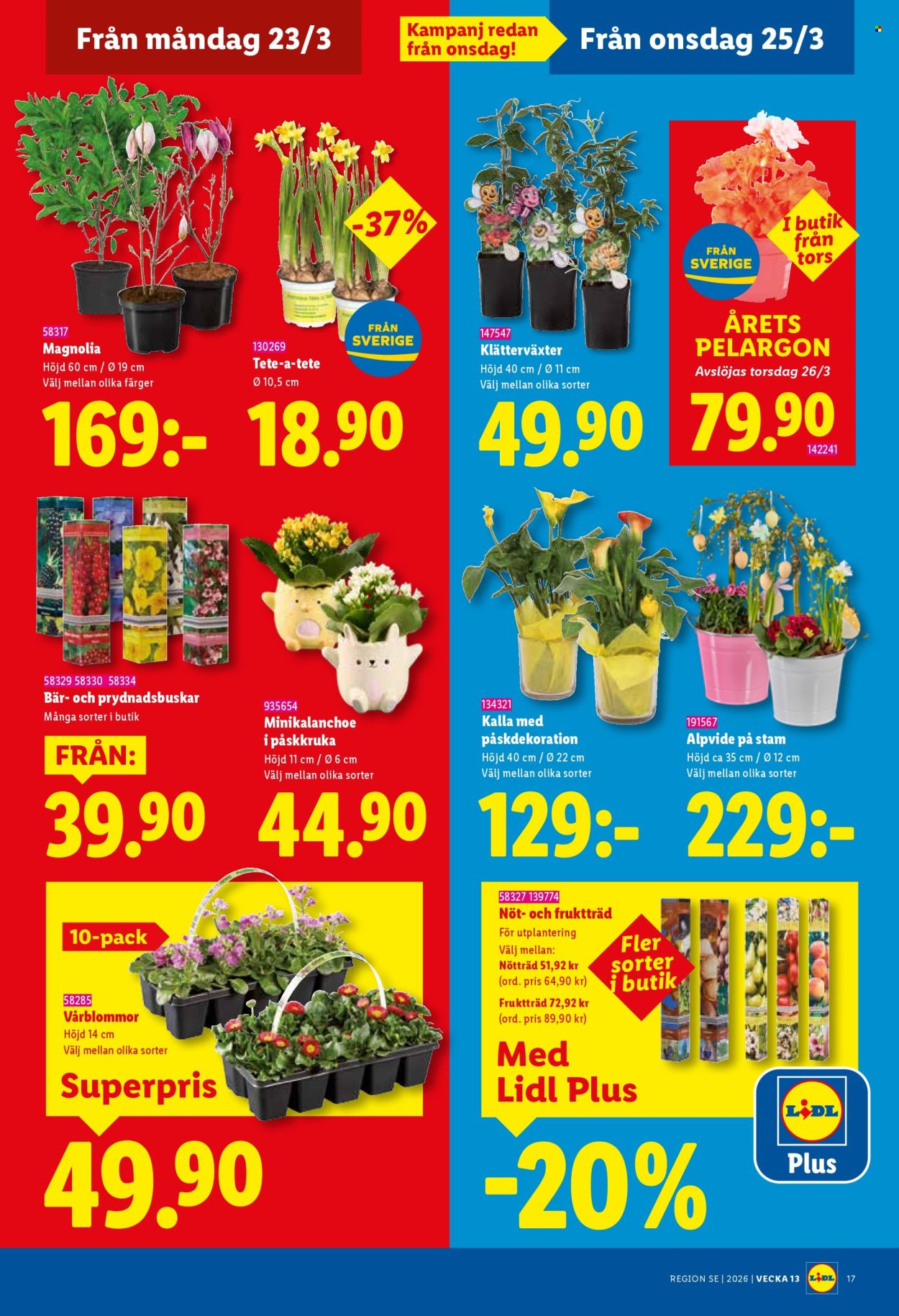 Lidl reklamblad - 23/3 2026 - 29/3 2026. Sida 19