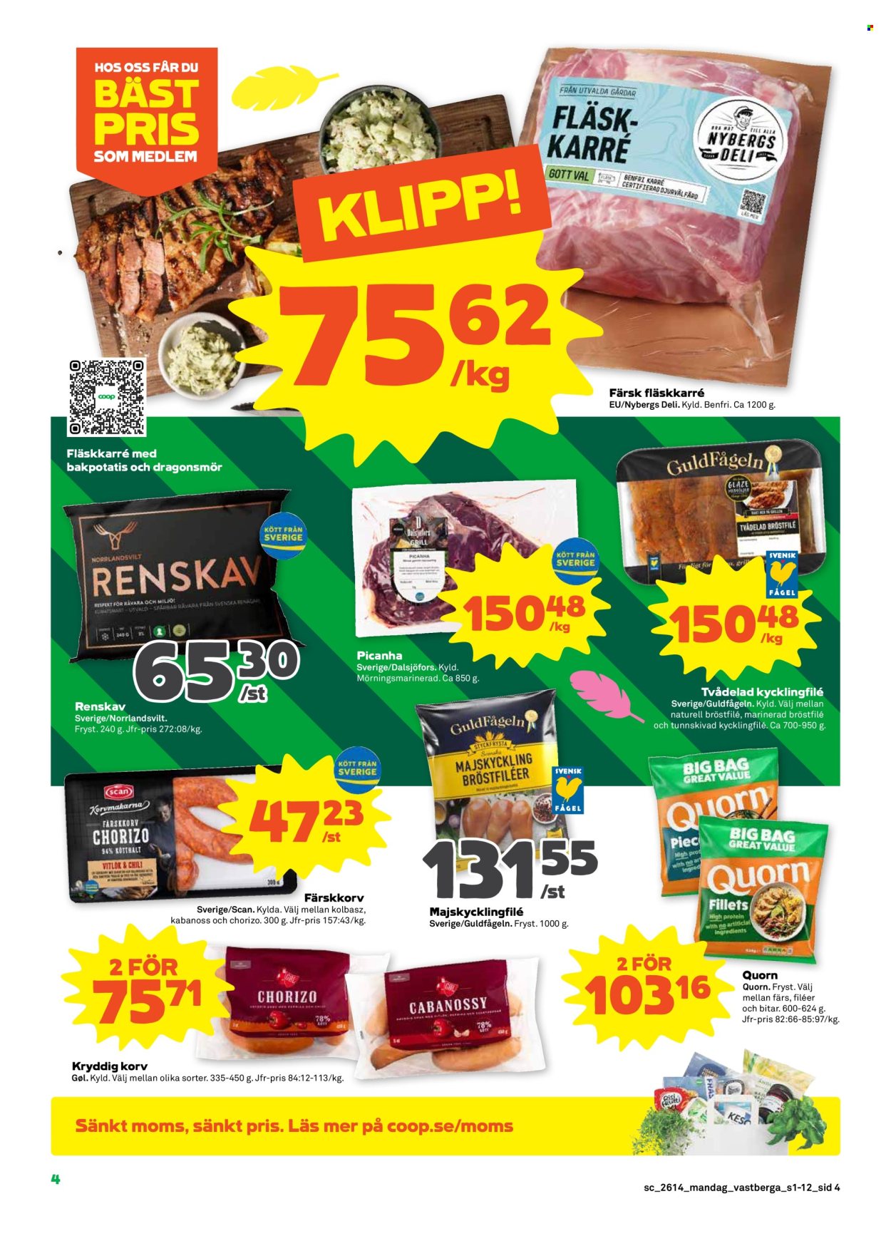 Stora Coop reklamblad - 30/3 2026 - 6/4 2026. Sida 4