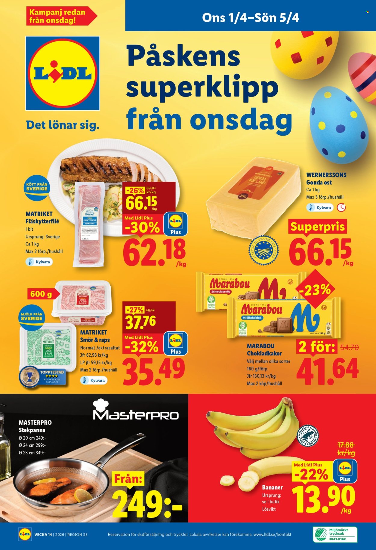 Lidl reklamblad - 1/4 2026 - 5/4 2026. Sida 29