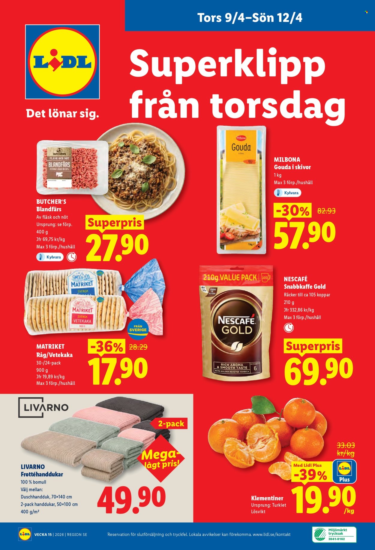 Lidl reklamblad - 6/4 2026 - 12/4 2026. Sida 28
