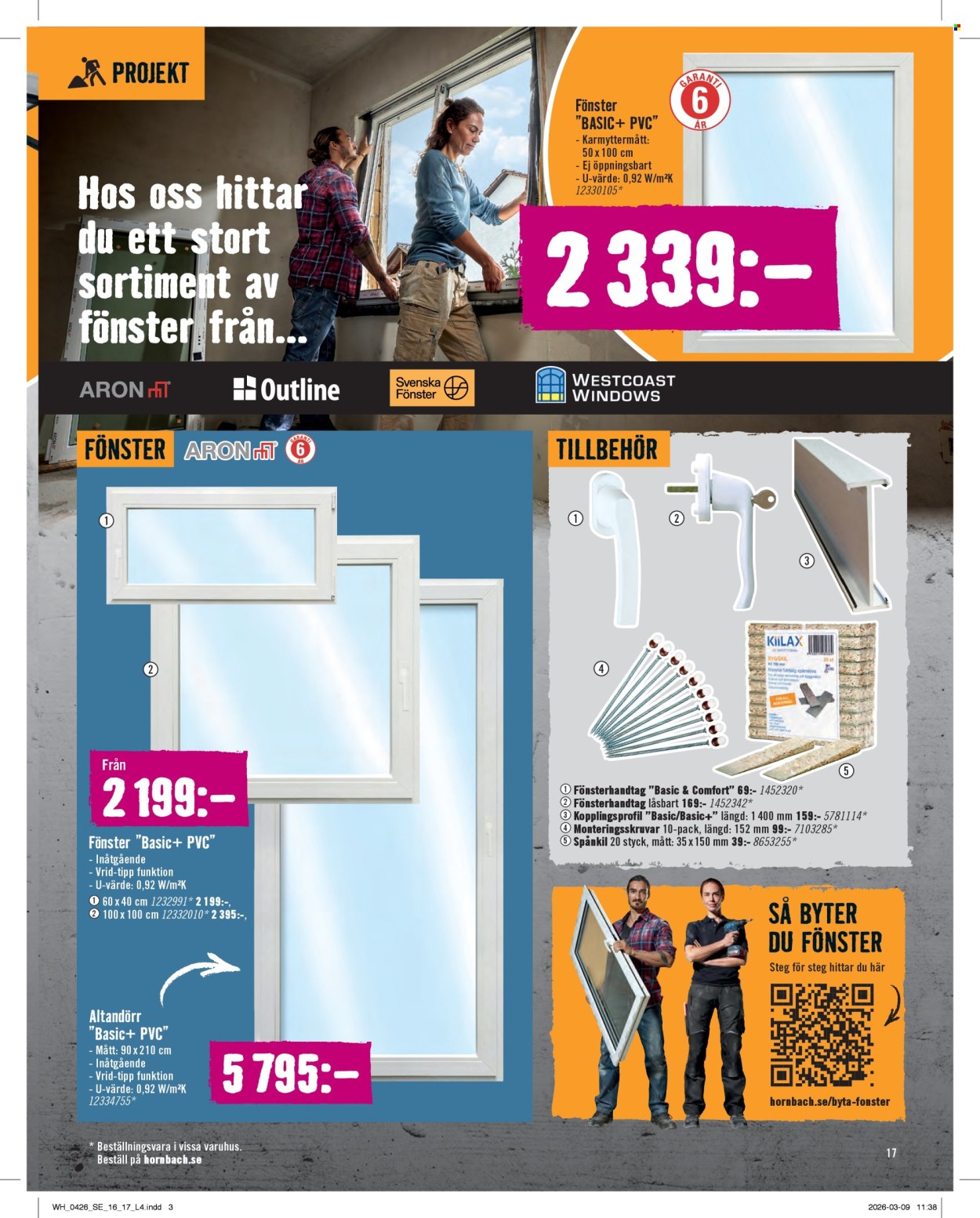 Hornbach reklamblad - 1/4 2026 - 30/4 2026. Sida 17