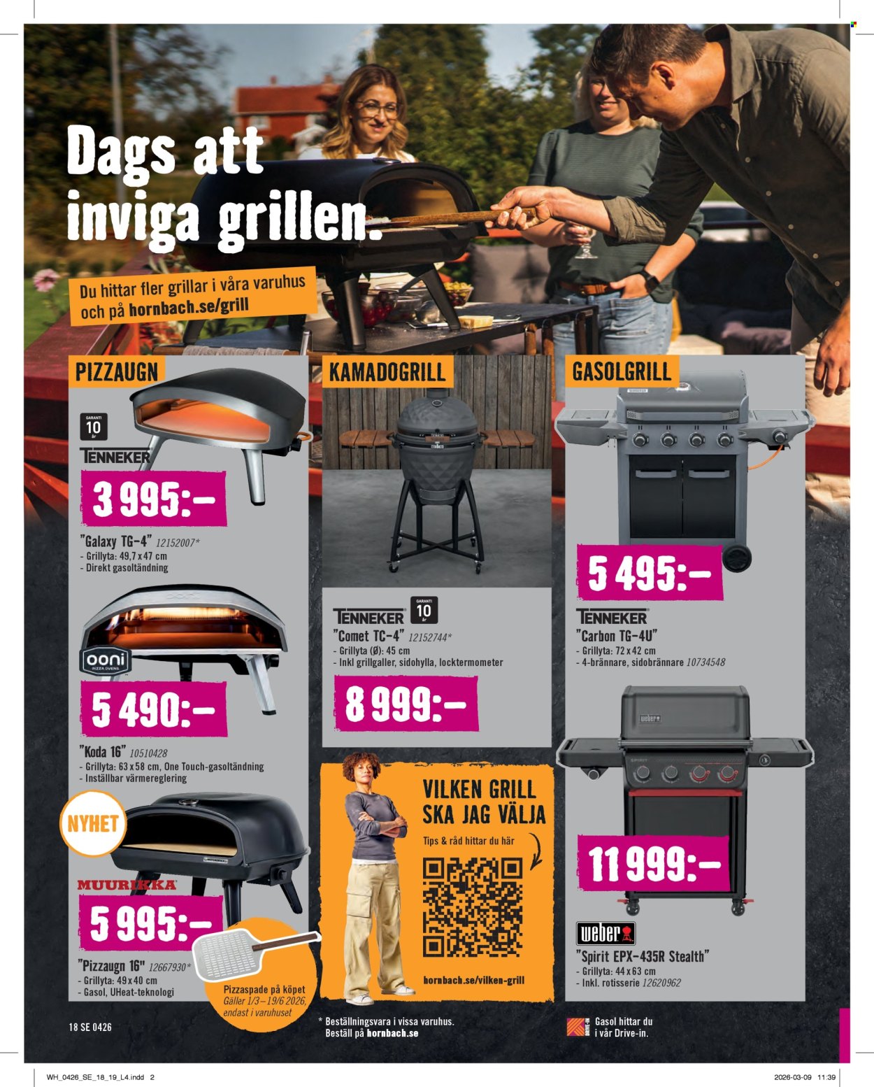 Hornbach reklamblad - 1/4 2026 - 30/4 2026. Sida 18