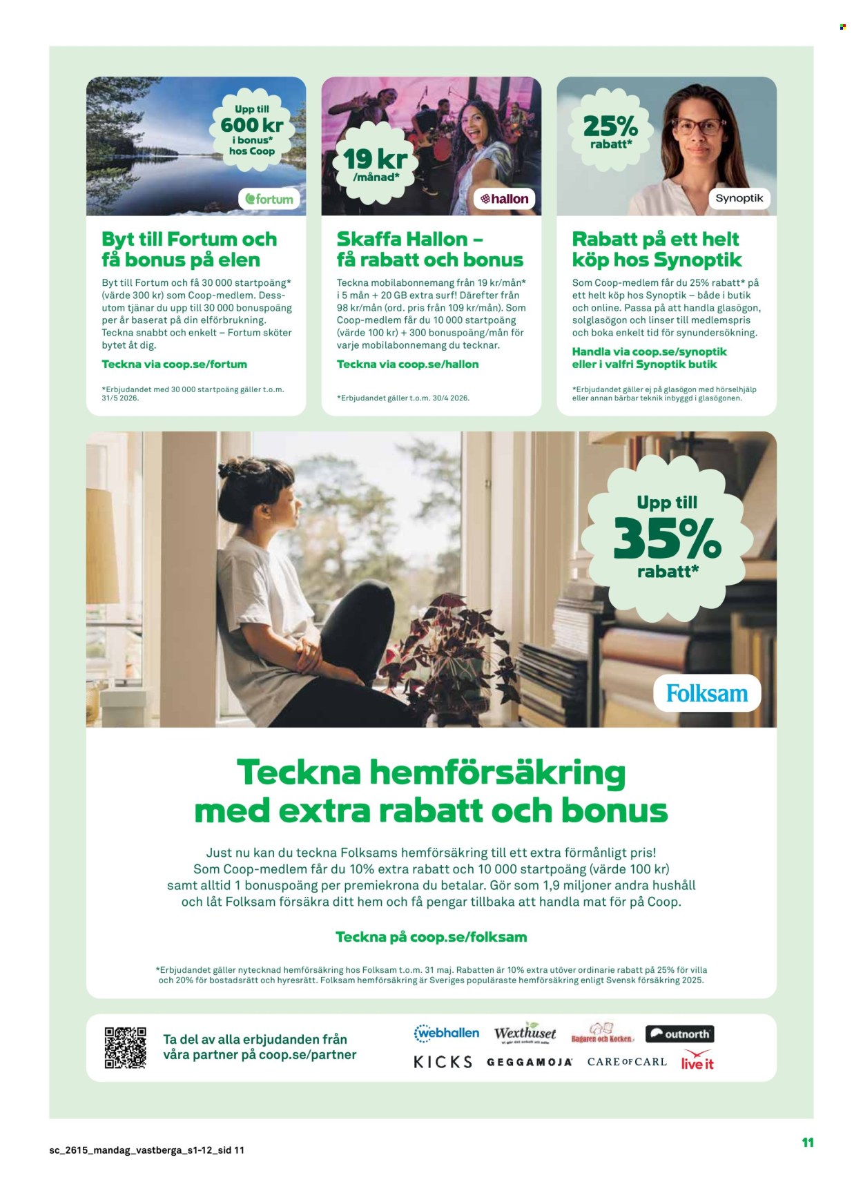Coop reklamblad - 7/4 2026 - 12/4 2026. Sida 11