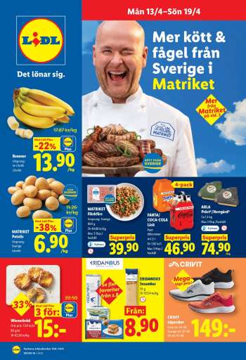 Lidl reklamblad - 13/4 2026 - 19/4 2026.