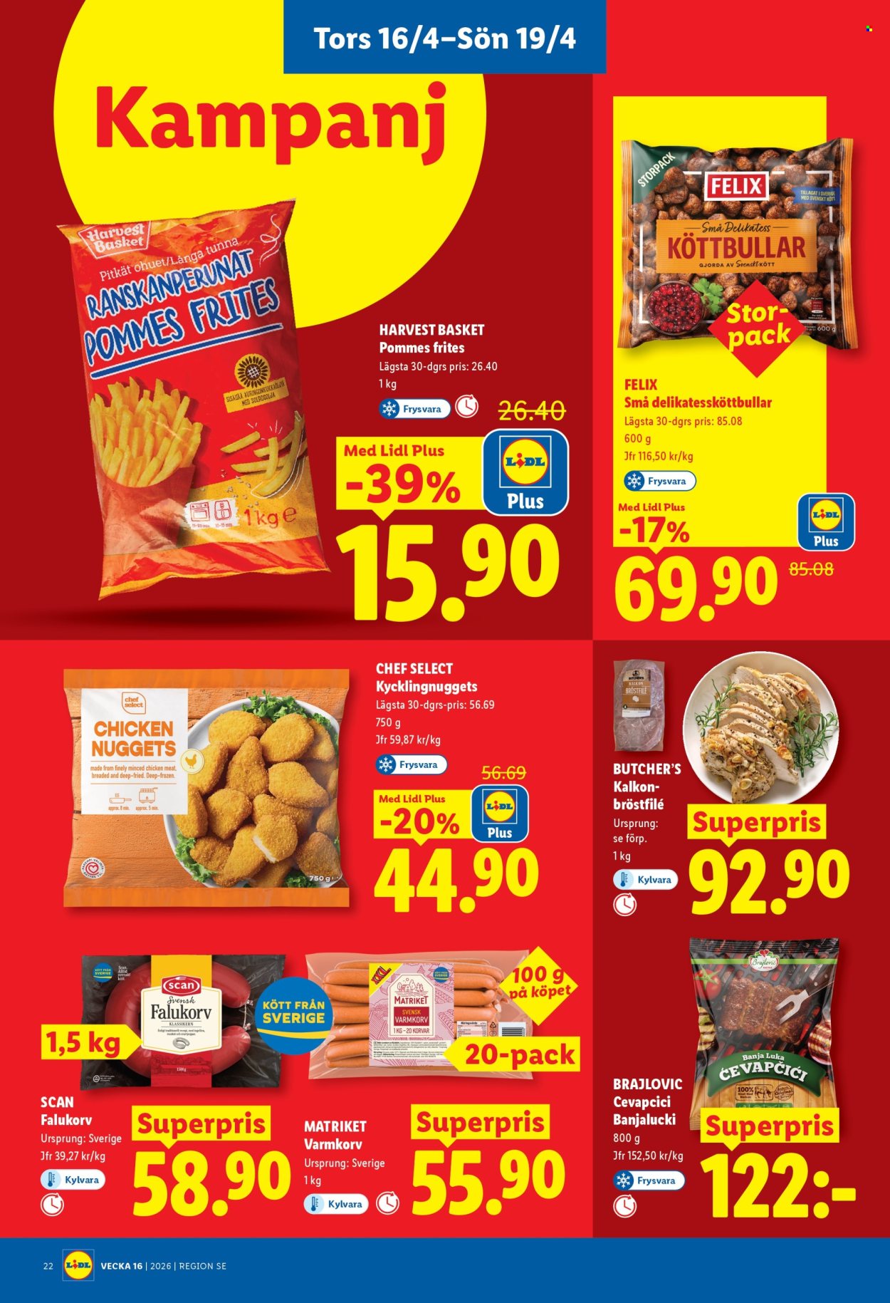 Lidl reklamblad - 13/4 2026 - 19/4 2026. Sida 26