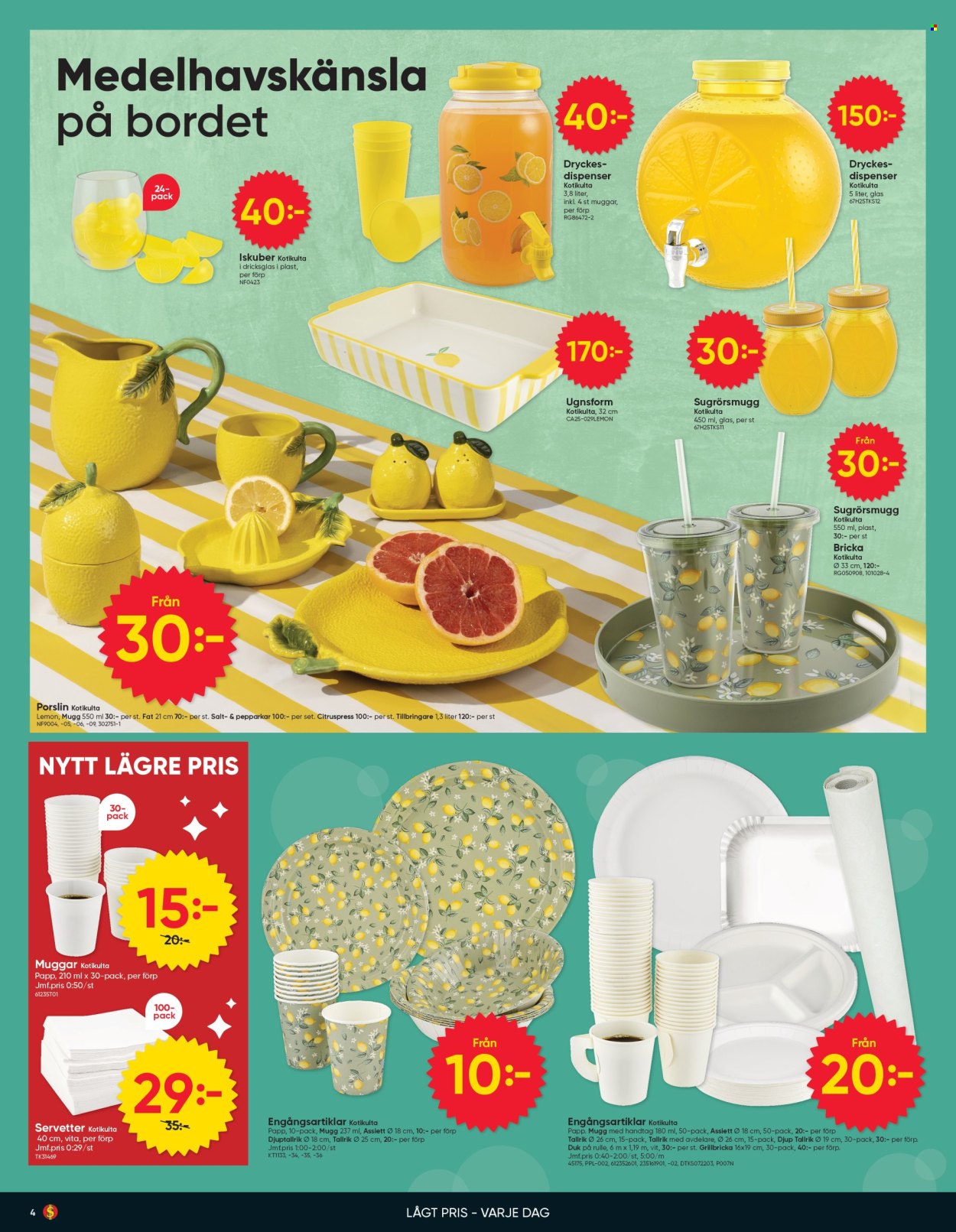 DollarStore reklamblad - 6/4 2026 - 19/4 2026. Sida 4