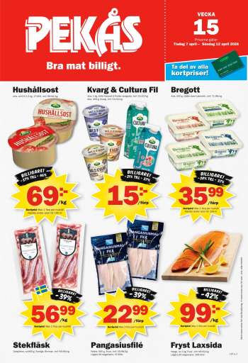 Pekås reklamblad - 7/4 2026 - 12/4 2026.