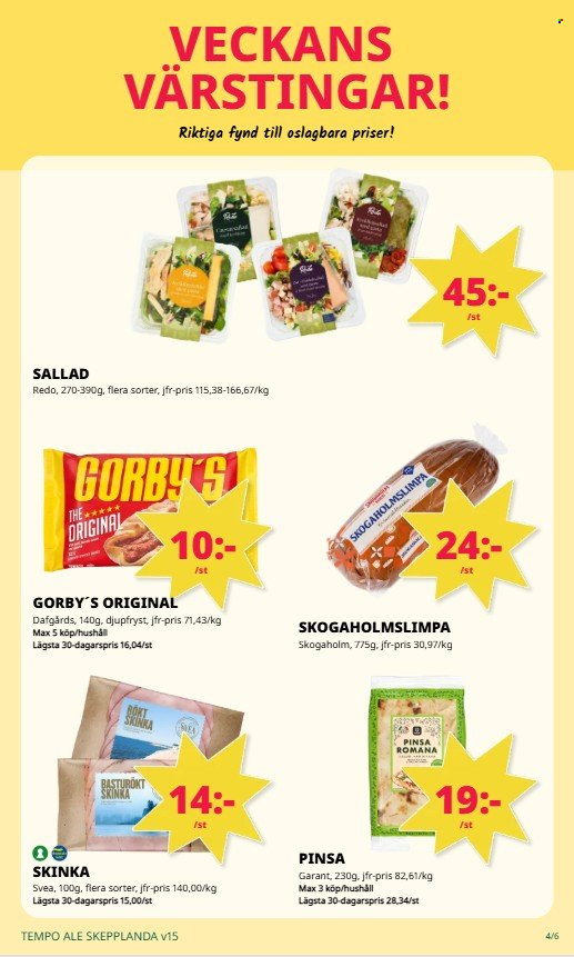 Tempo reklamblad - 7/4 2026 - 12/4 2026. Sida 4