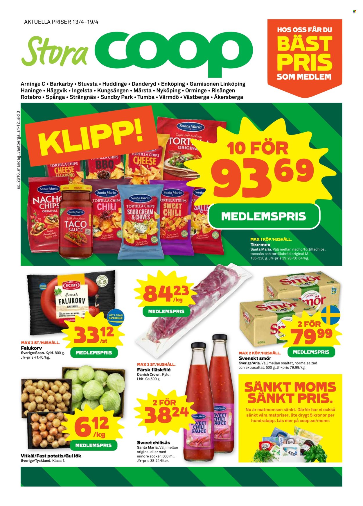 Coop reklamblad - 13/4 2026 - 19/4 2026. Sida 3