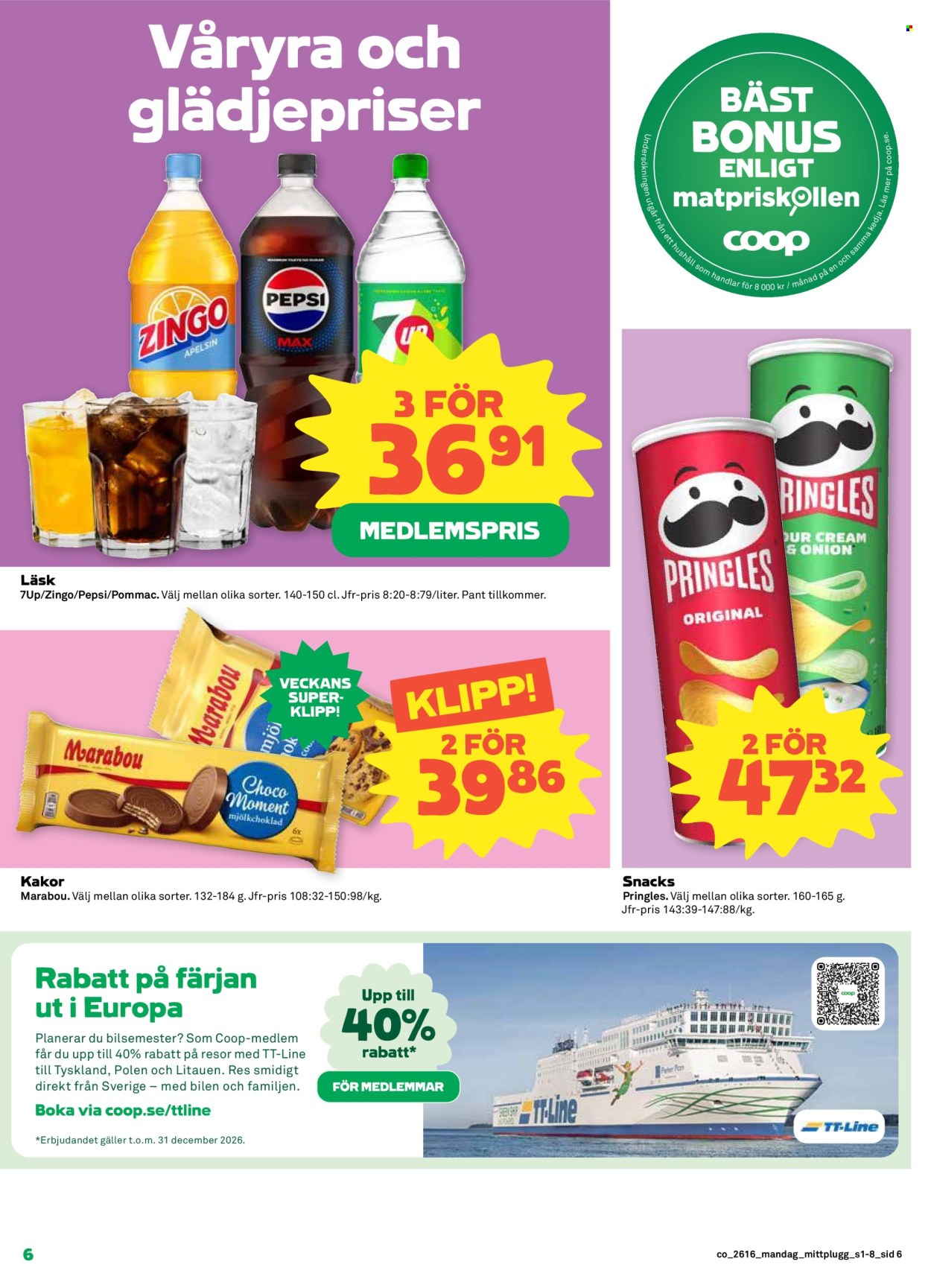 Coop reklamblad - 13/4 2026 - 19/4 2026. Sida 6