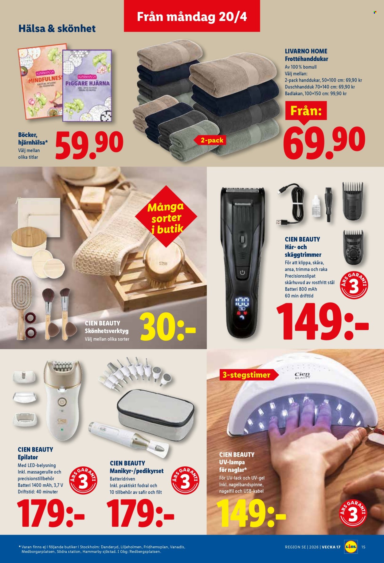 Lidl reklamblad - 20/4 2026 - 26/4 2026. Sida 17