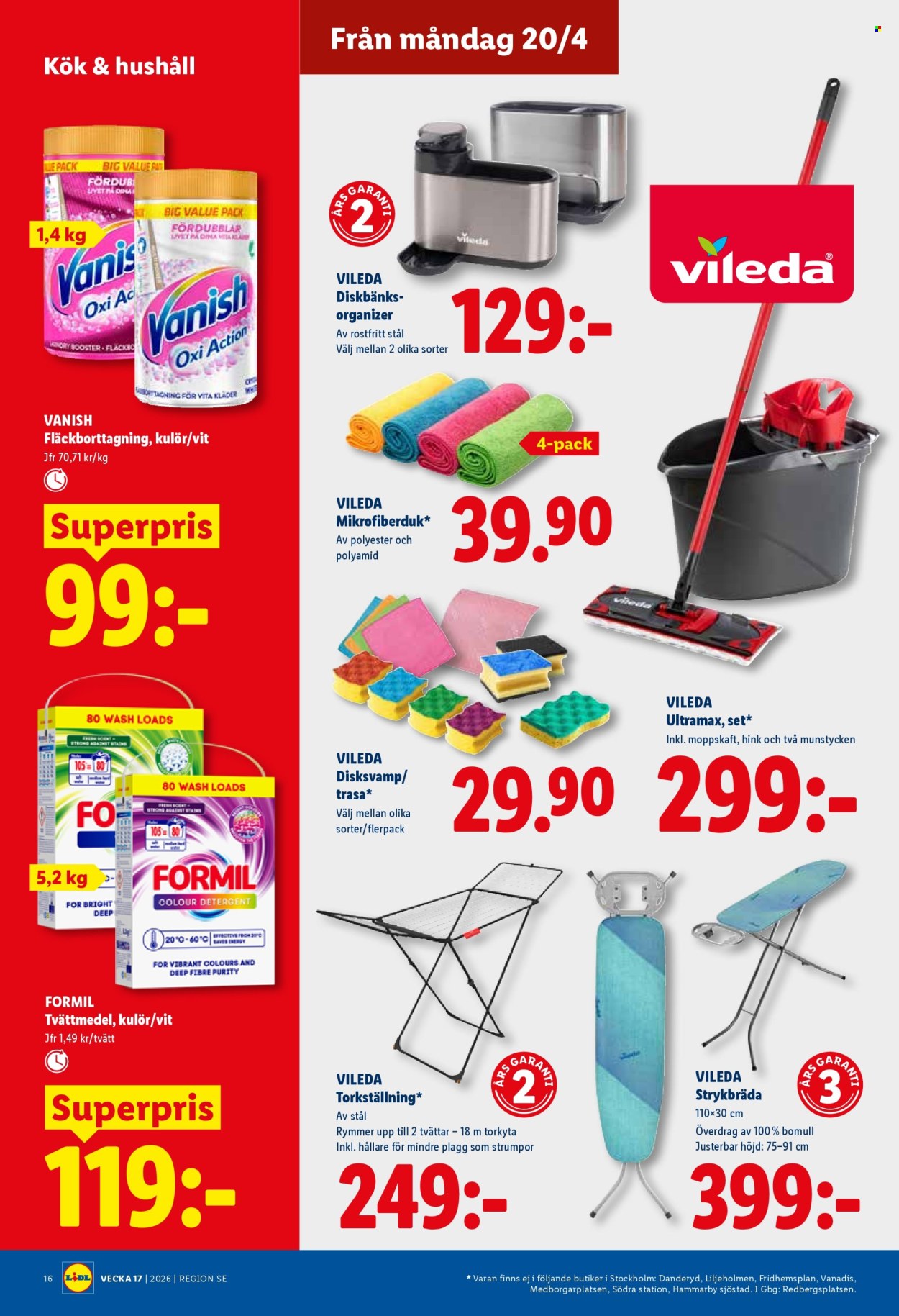 Lidl reklamblad - 20/4 2026 - 26/4 2026. Sida 18