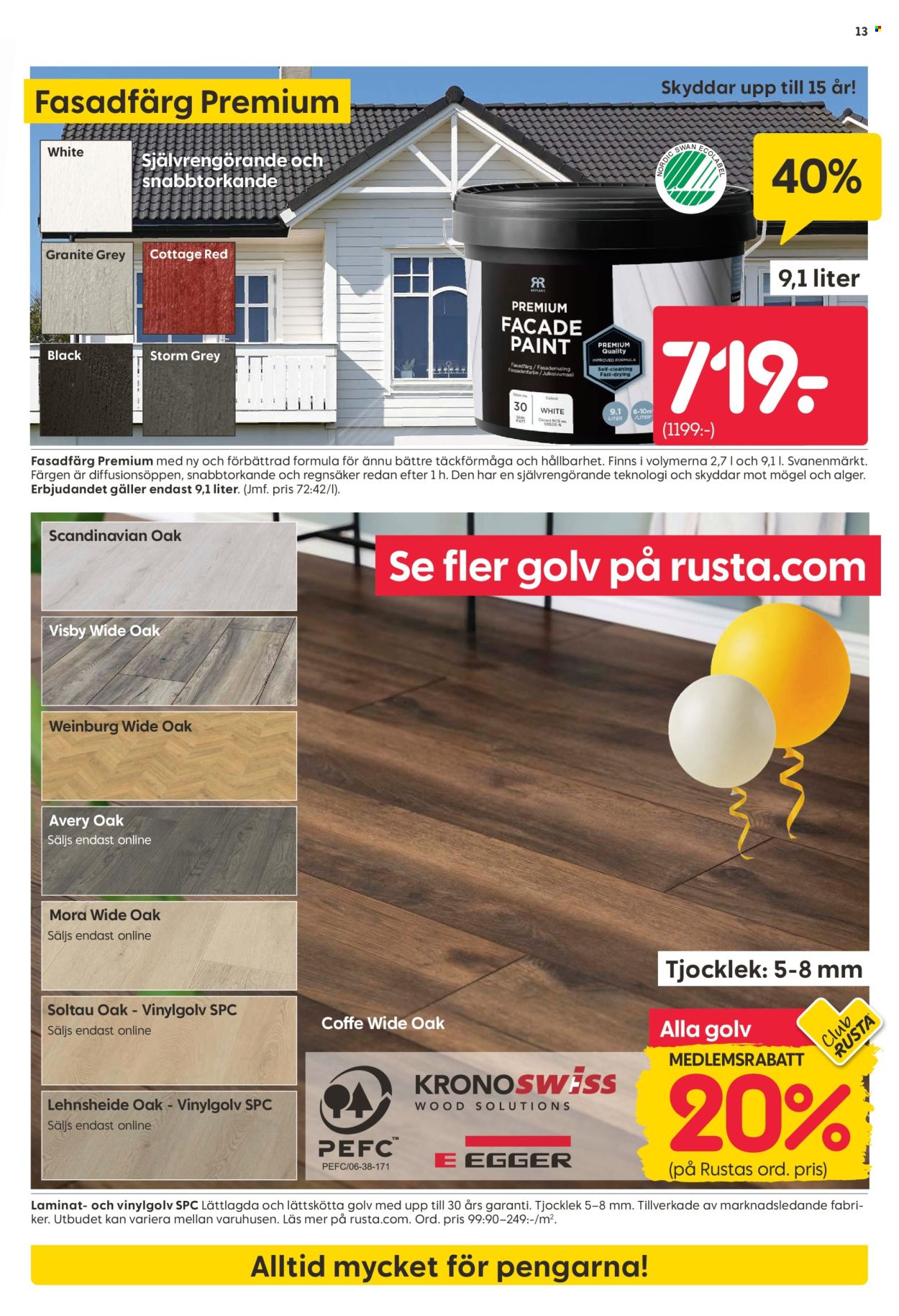 Rusta reklamblad - 13/4 2026 - 19/4 2026. Sida 13