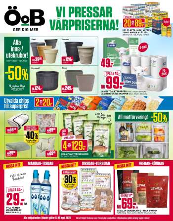 ÖoB reklamblad - 13/4 2026 - 19/4 2026.