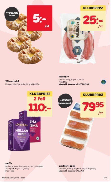 Hemköp reklamblad - 13/4 2026 - 19/4 2026. Sida 2