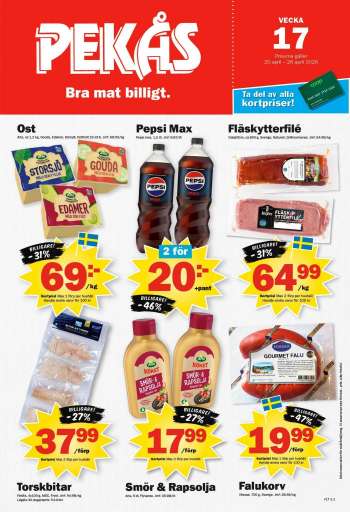Pekås reklamblad - 20/4 2026 - 26/4 2026.