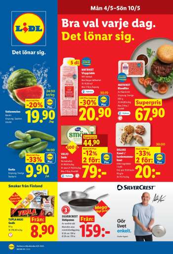 Lidl reklamblad - 4/5 2026 - 10/5 2026.