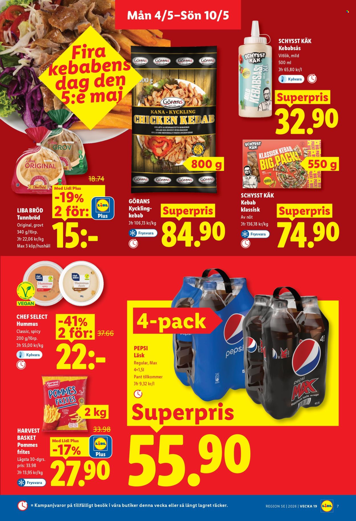 Lidl reklamblad - 4/5 2026 - 10/5 2026. Sida 7
