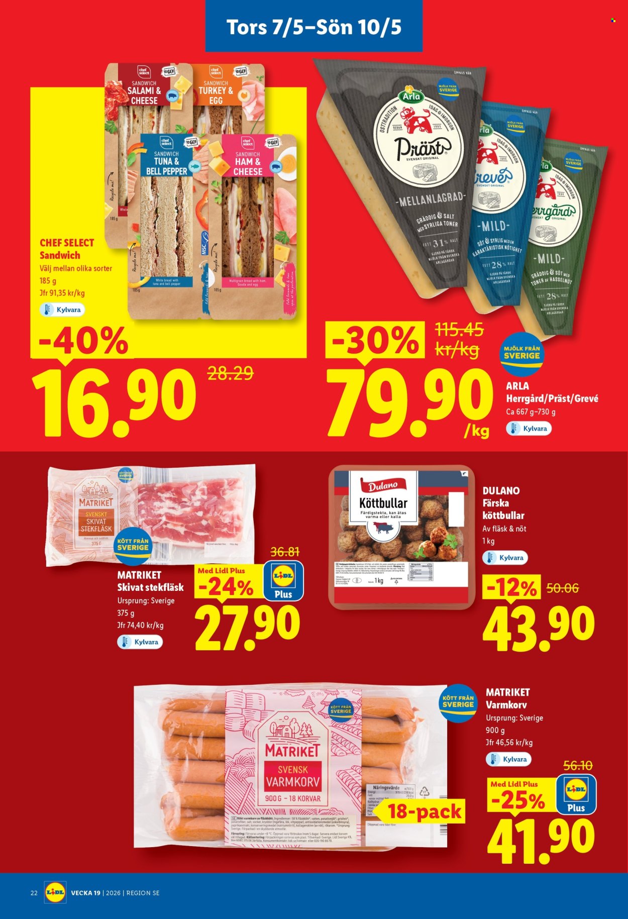 Lidl reklamblad - 4/5 2026 - 10/5 2026. Sida 26