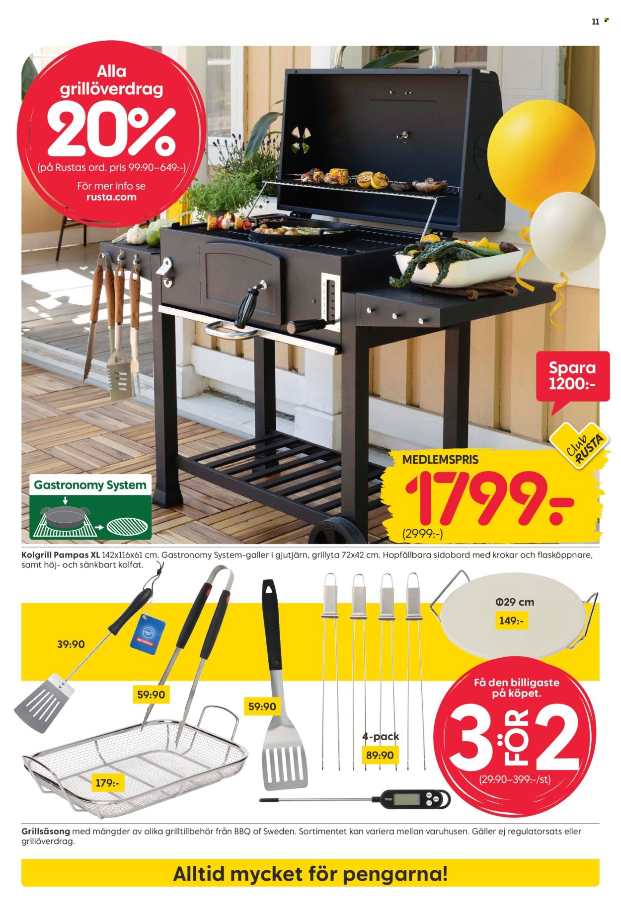 Rusta reklamblad - 27/4 2026 - 3/5 2026. Sida 11