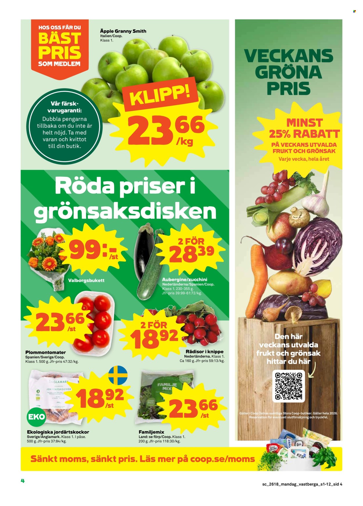 Coop reklamblad - 27/4 2026 - 3/5 2026. Sida 4