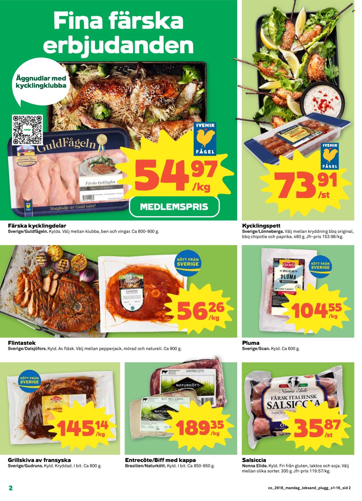 Coop reklamblad - 27/4 2026 - 3/5 2026. Sida 2