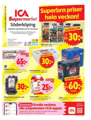 ICA reklamblad - 27/4 2026 - 3/5 2026.