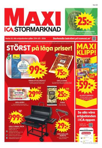 ICA reklamblad - 27/4 2026 - 3/5 2026.