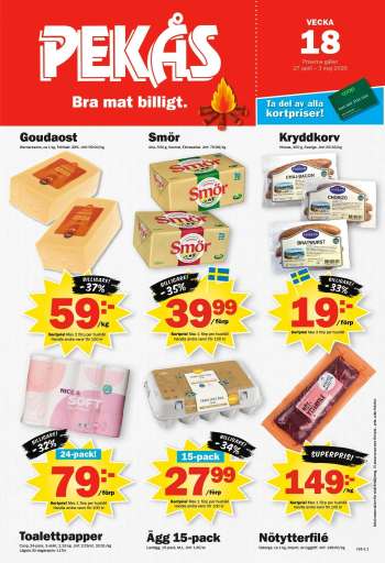 Pekås reklamblad - 27/4 2026 - 3/5 2026.