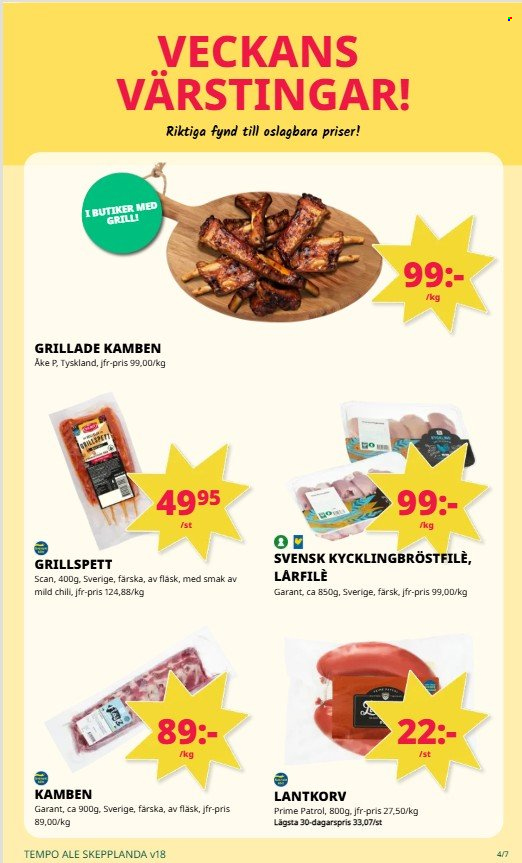 Tempo reklamblad - 27/4 2026 - 10/5 2026. Sida 4