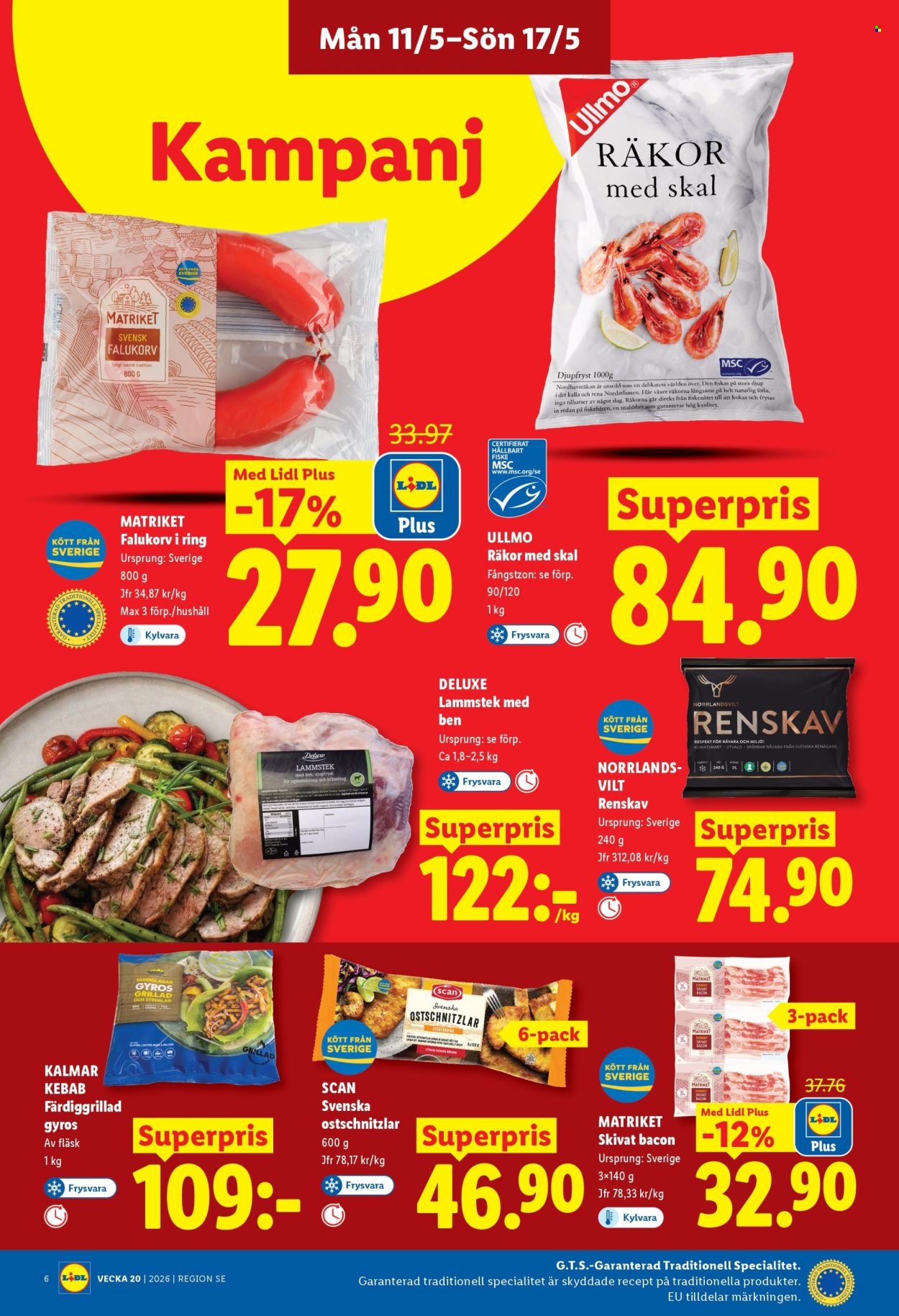 Lidl reklamblad - 11/5 2026 - 17/5 2026. Sida 6