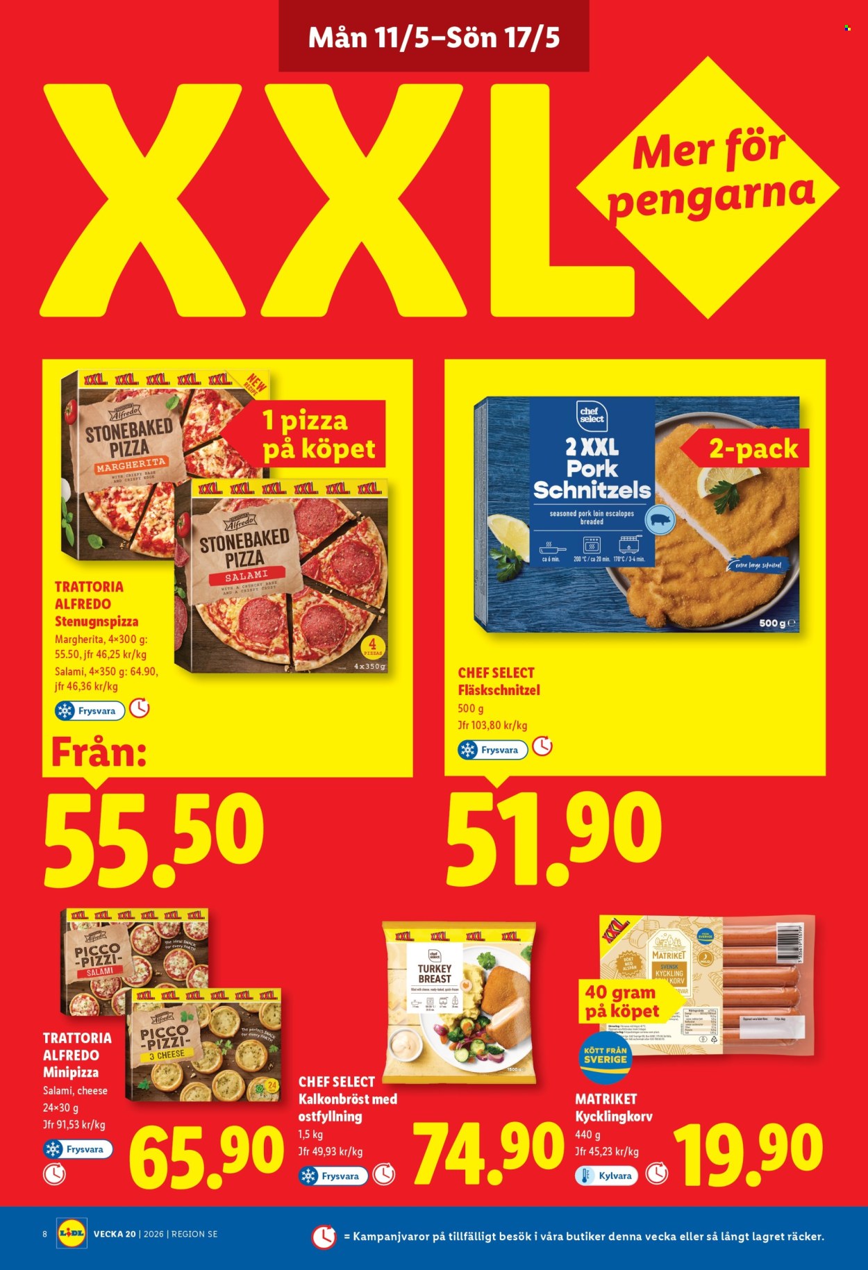Lidl reklamblad - 11/5 2026 - 17/5 2026. Sida 8