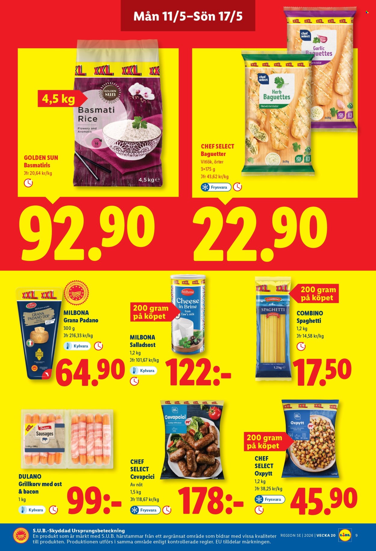 Lidl reklamblad - 11/5 2026 - 17/5 2026. Sida 9