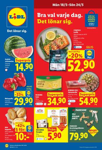 Lidl reklamblad - 18/5 2026 - 24/5 2026.