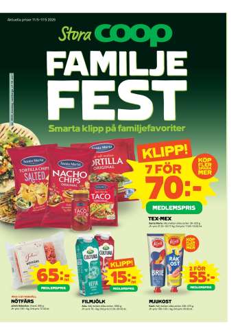 Stora Coop reklamblad - 11/5 2026 - 17/5 2026.
