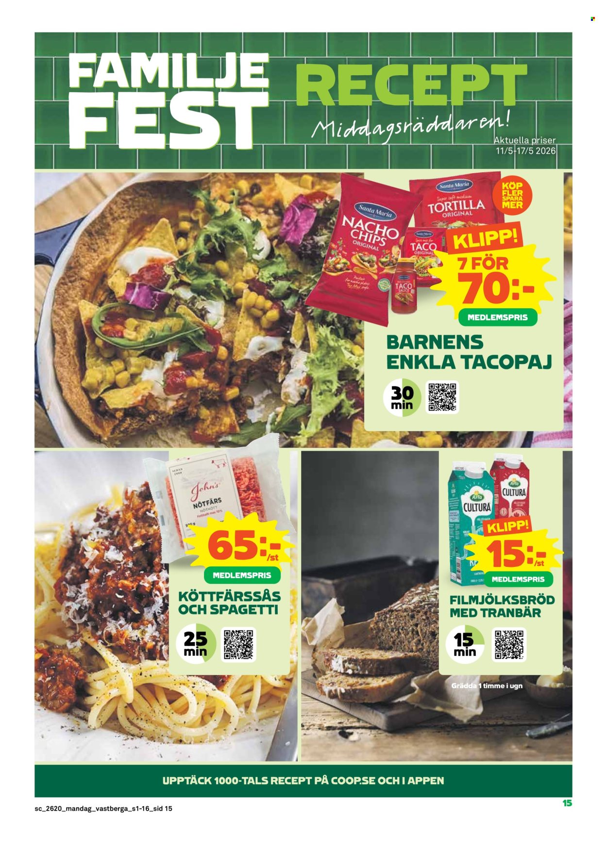 Stora Coop reklamblad - 11/5 2026 - 17/5 2026. Sida 15
