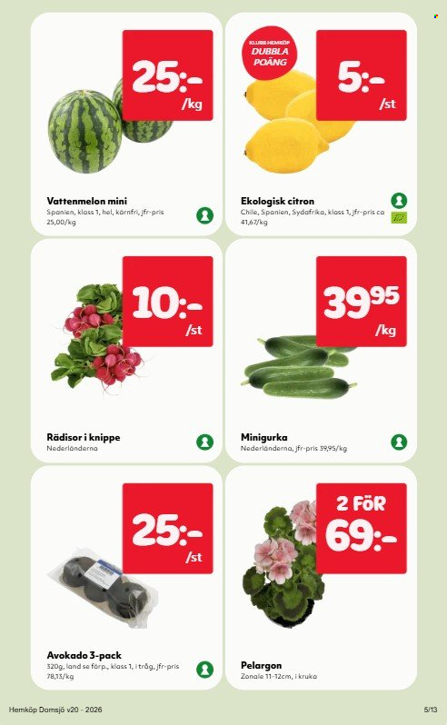 Hemköp reklamblad - 11/5 2026 - 17/5 2026. Sida 5