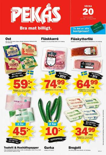 Pekås reklamblad - 11/5 2026 - 17/5 2026.