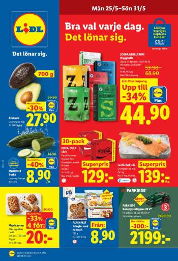 Lidl reklamblad - 25/5 2026 - 31/5 2026.
