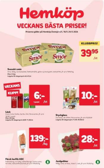 Hemköp reklamblad - 18/5 2026 - 24/5 2026.