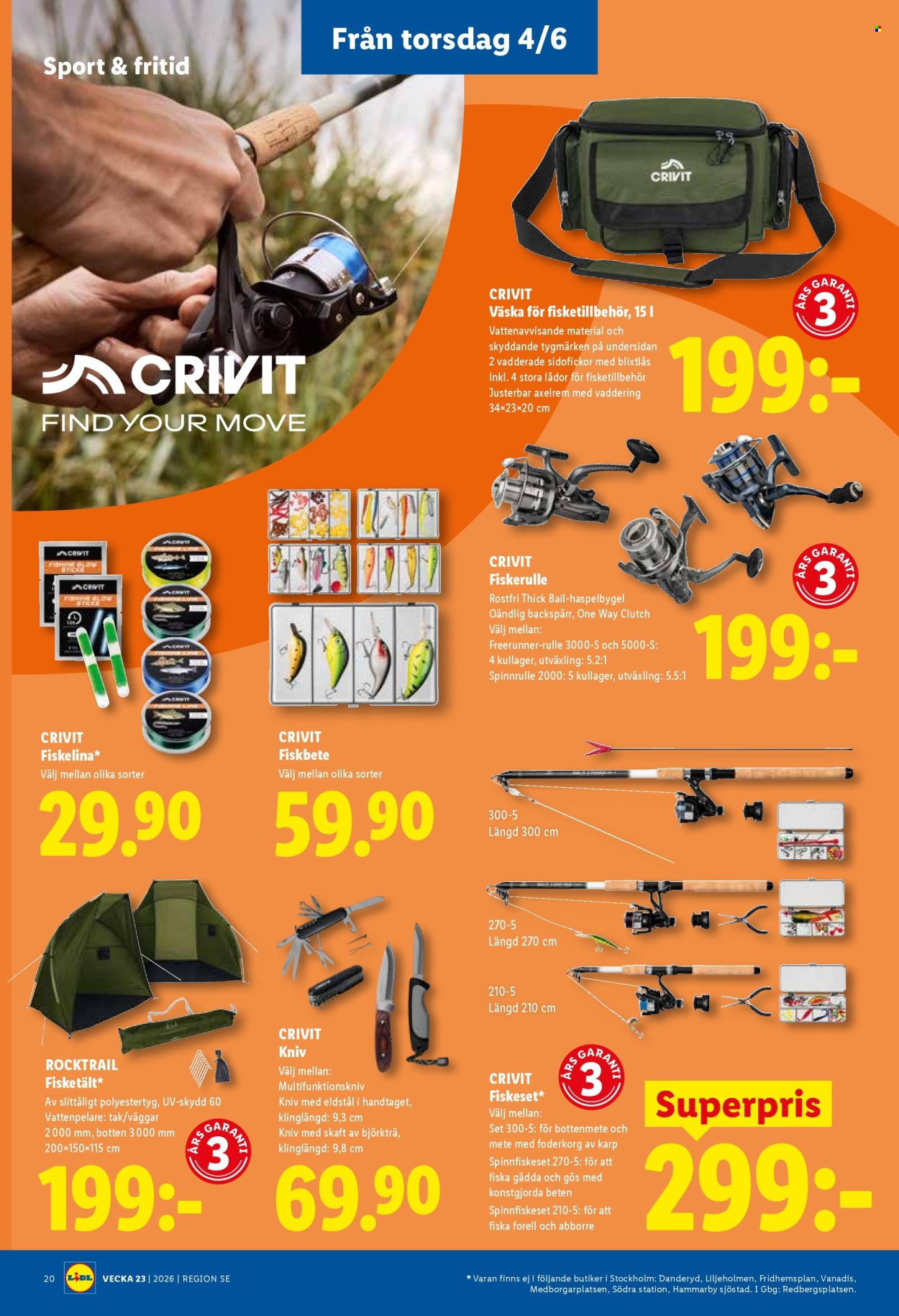 Lidl reklamblad - 1/6 2026 - 7/6 2026. Sida 23