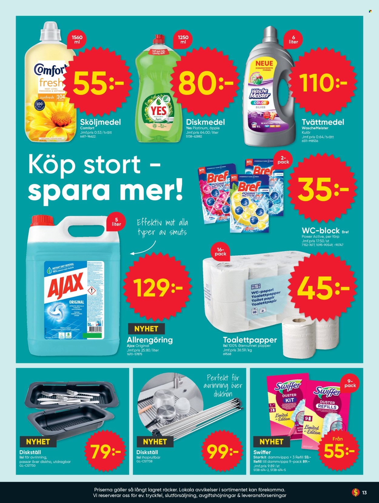 DollarStore reklamblad - 25/5 2026 - 14/6 2026. Sida 13