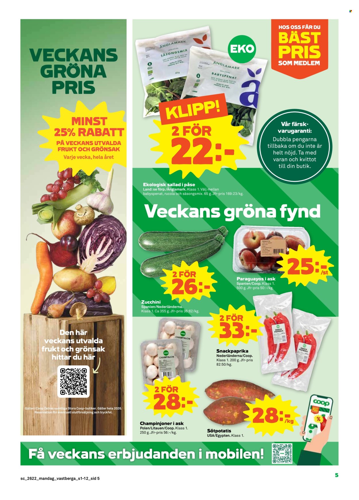Stora Coop reklamblad - 25/5 2026 - 31/5 2026. Sida 5
